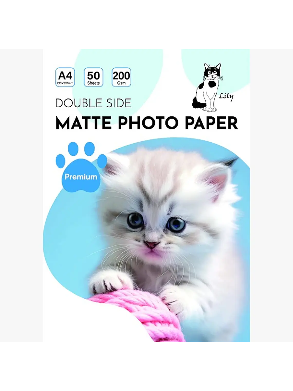 Papel fotográfico mate A4 4