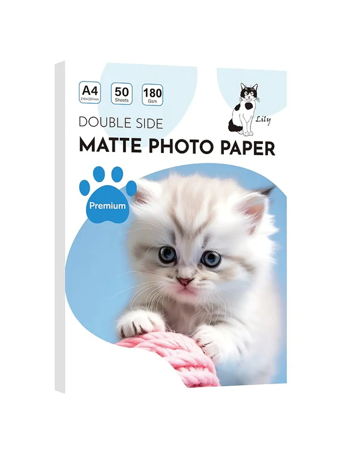 Papel fotográfico mate A4 5