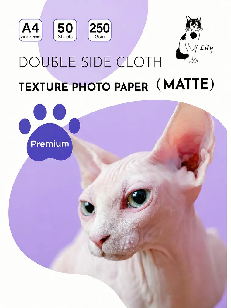 Papel fotográfico glossy texturizado  2
