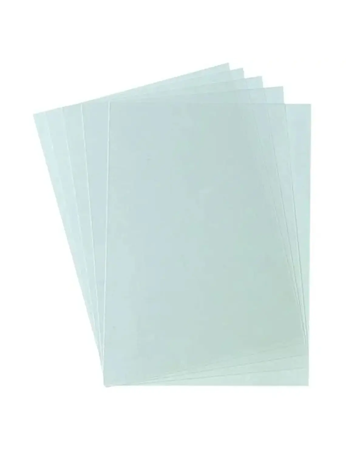 Micas transparente tamaño carta 300 MICRONES  3