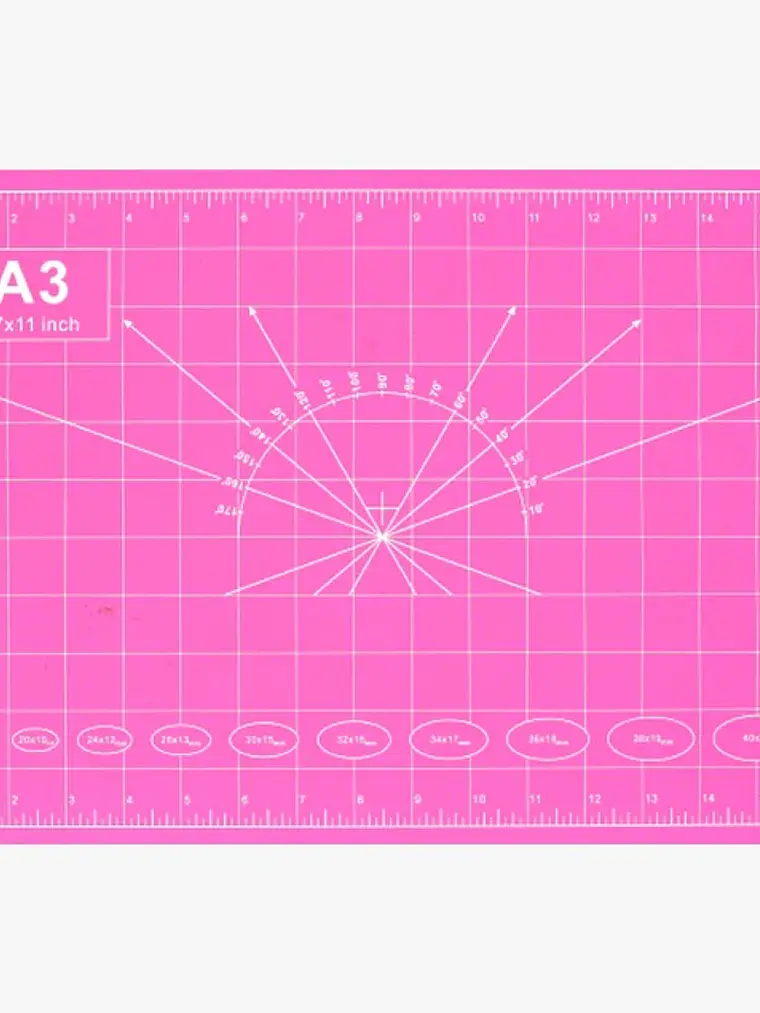 Tapete De Corte Base Tabla Salva corte A3 30x45cm 2