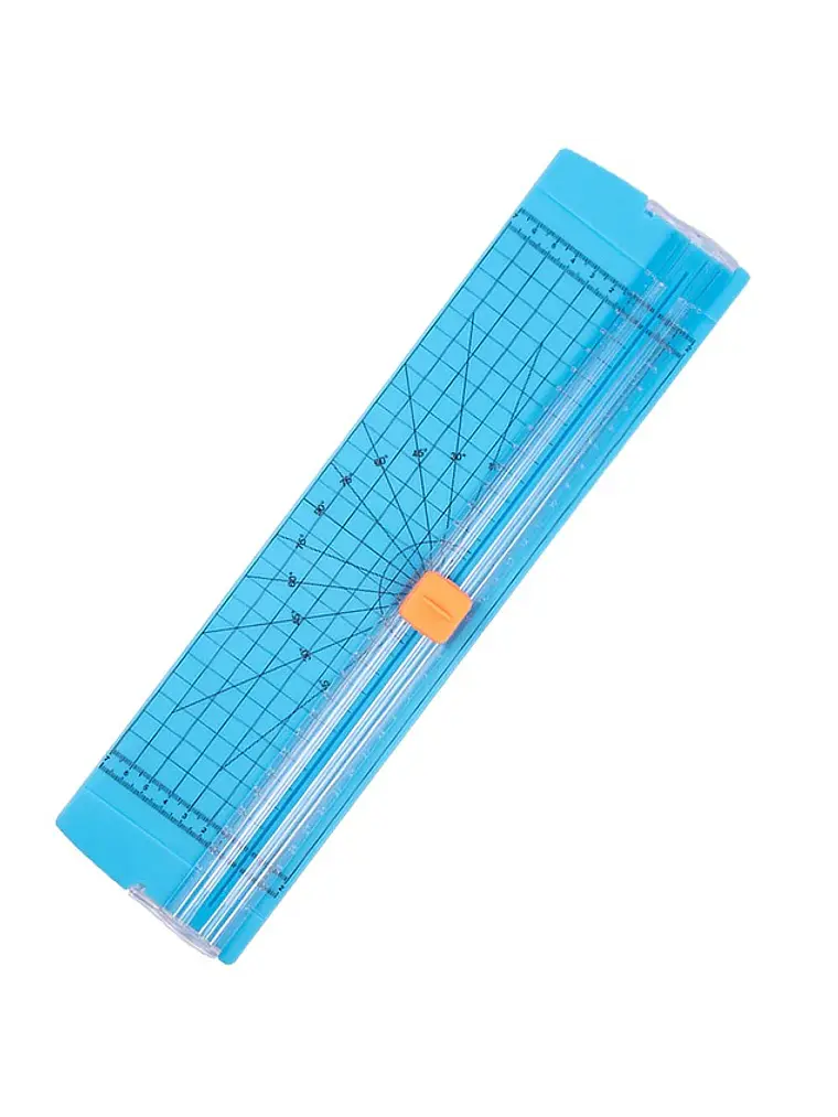 Mini guillotina cortadora de papel manual portatil 3