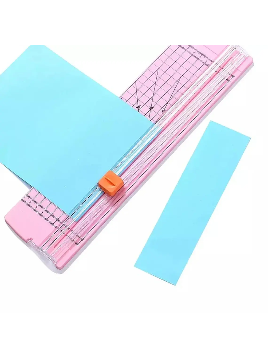 Mini guillotina cortadora de papel manual portatil 2