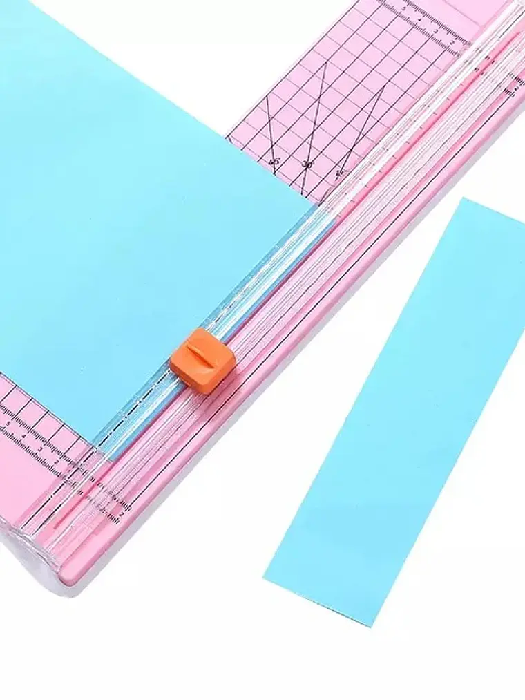 Mini guillotina cortadora de papel manual portatil 2