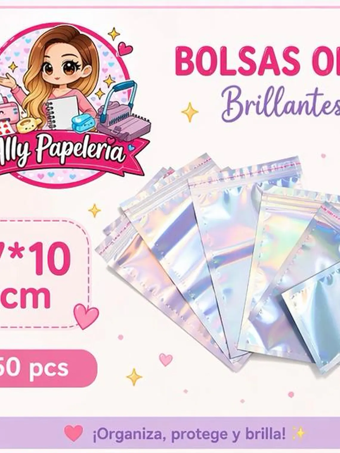 Bolsas holografícas herméticas  1