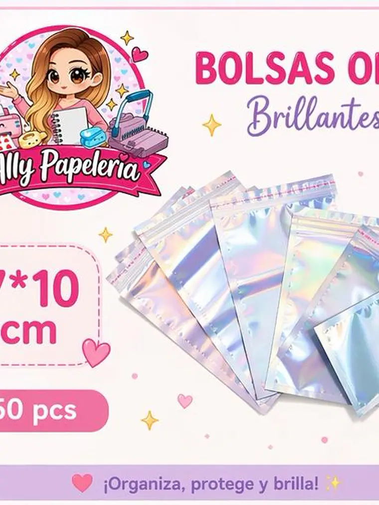 Bolsas holografícas herméticas  1