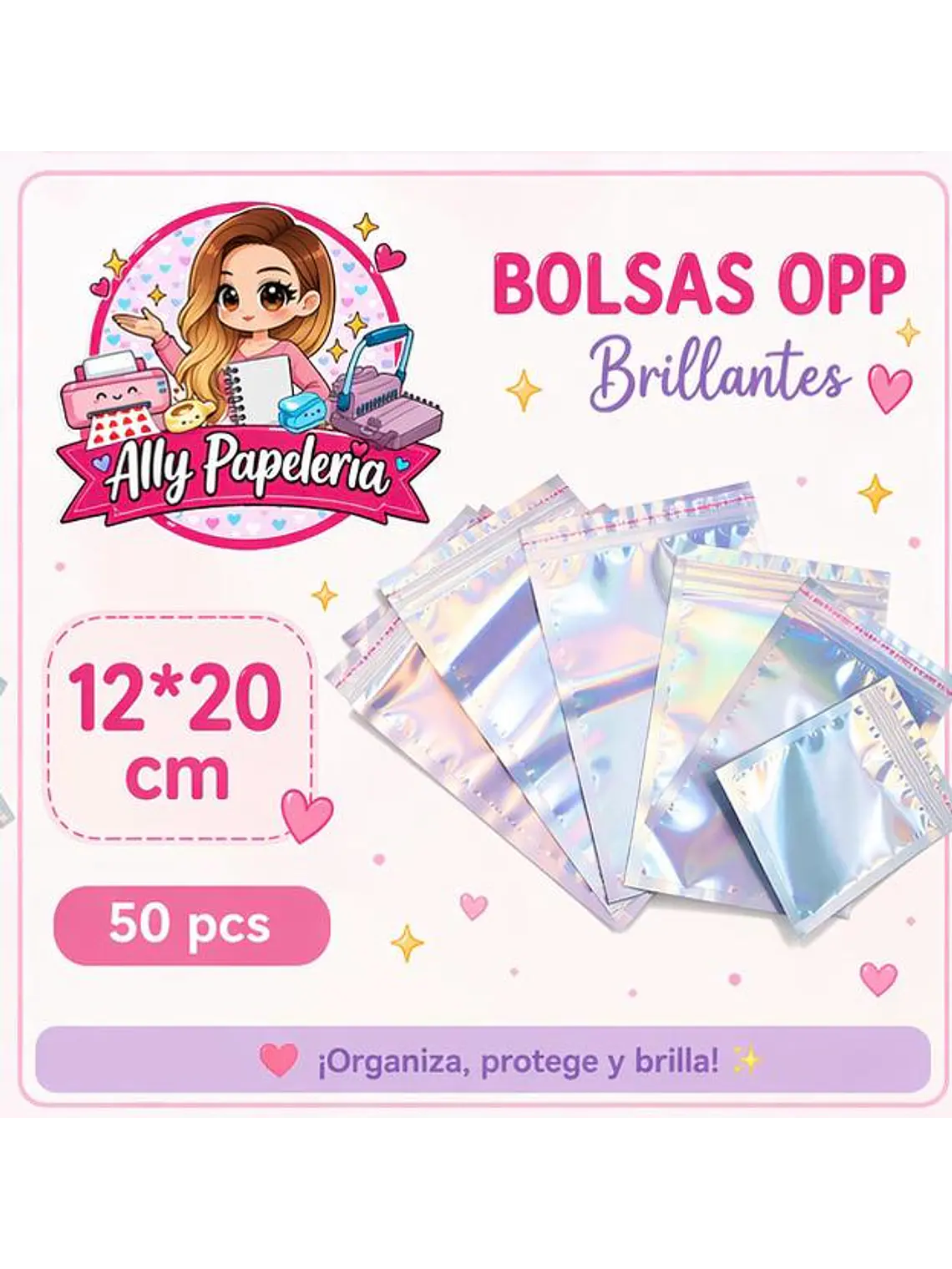 Bolsas holografícas herméticas  2