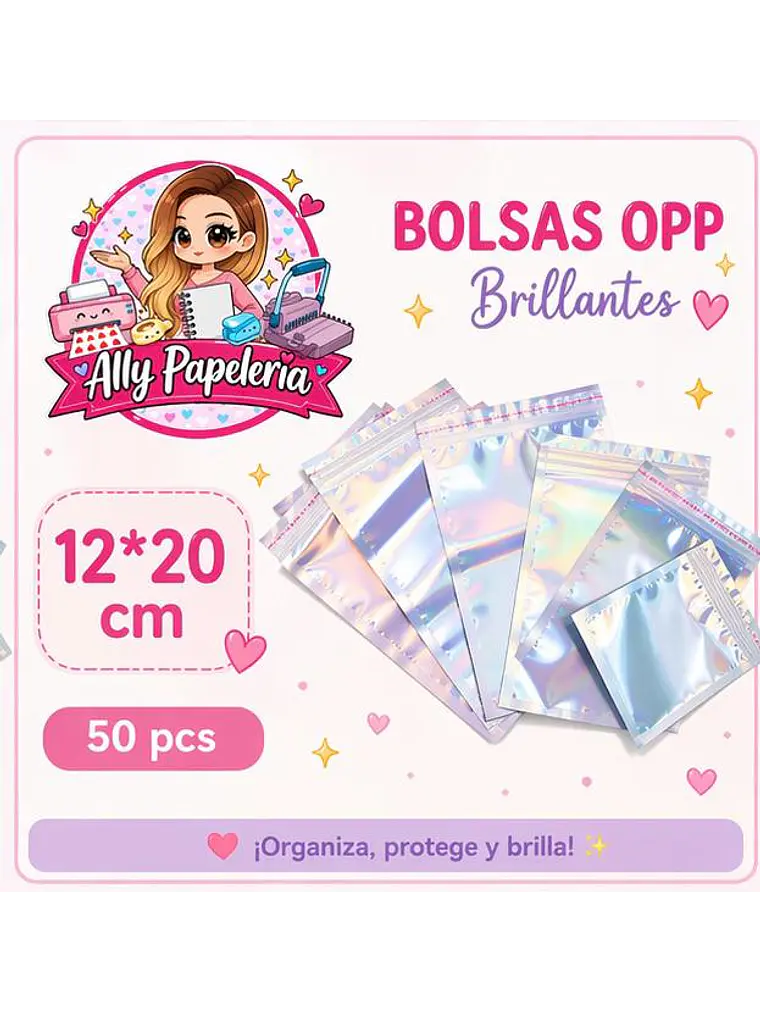 Bolsas holografícas herméticas  2