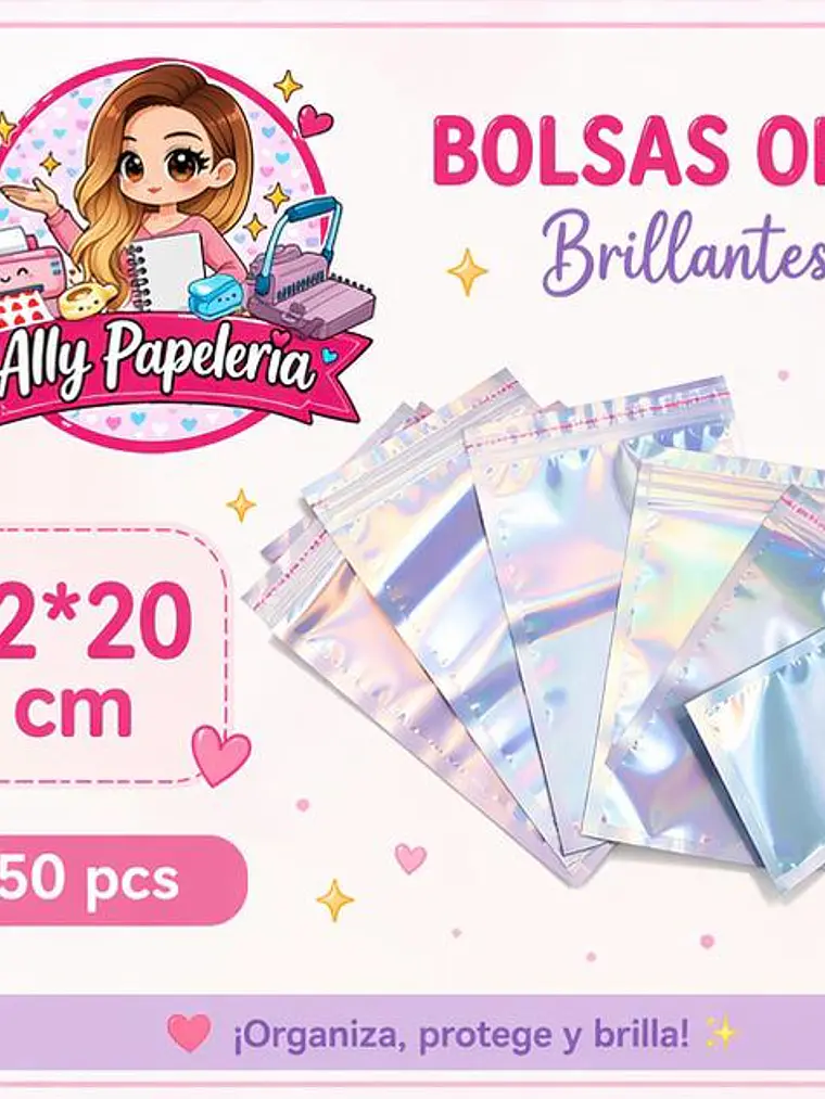 Bolsas holografícas herméticas  2