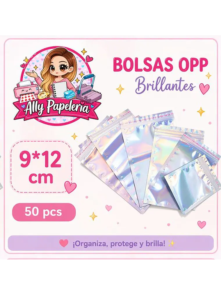 Bolsas holografícas herméticas  3