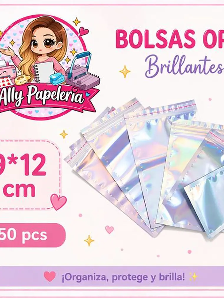 Bolsas holografícas herméticas  3