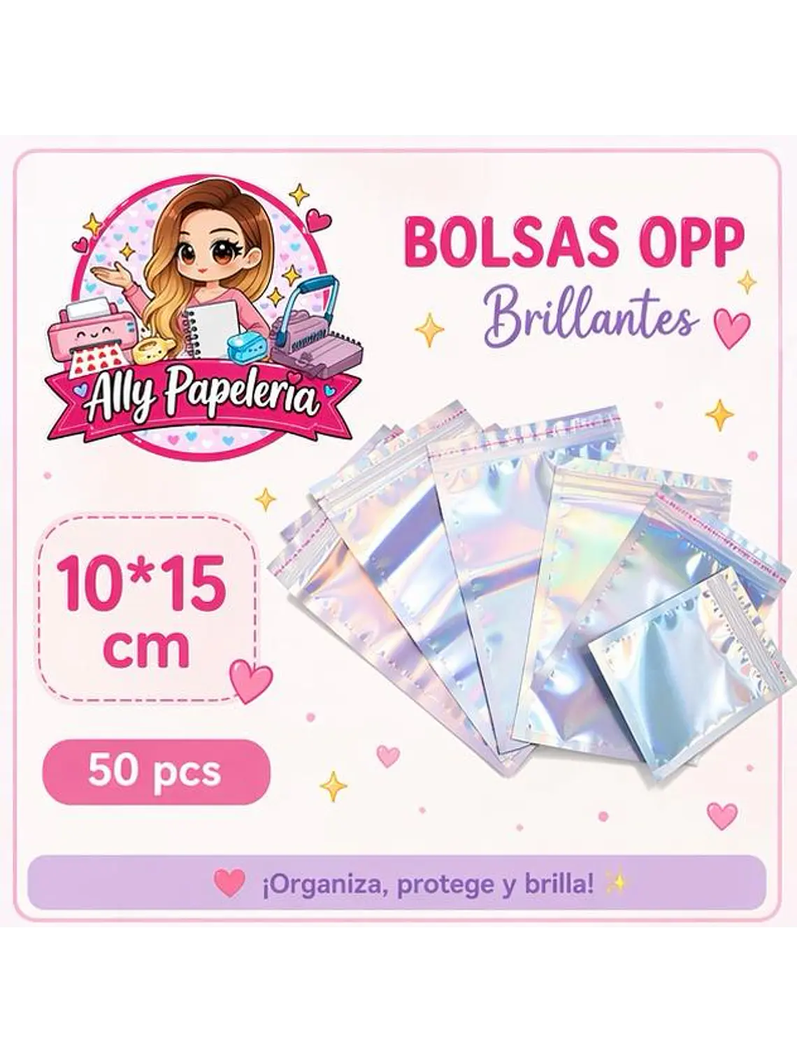 Bolsas holografícas herméticas  4