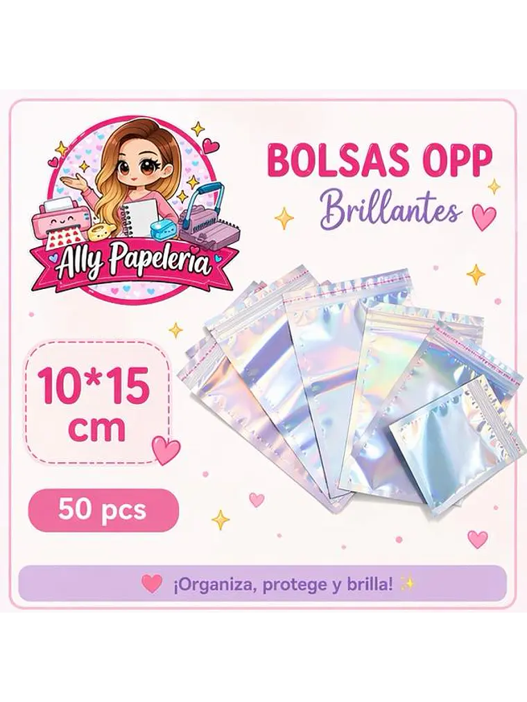 Bolsas holografícas herméticas  4
