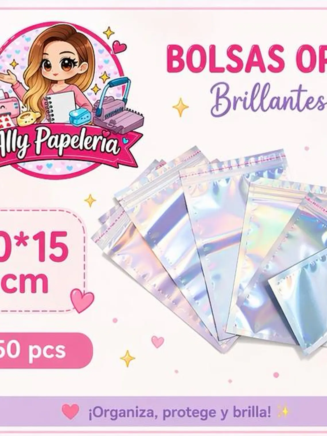 Bolsas holografícas herméticas  4