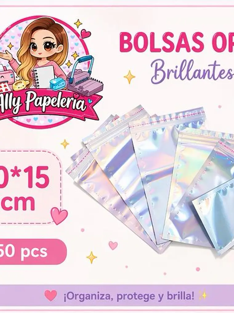 Bolsas holografícas herméticas  4