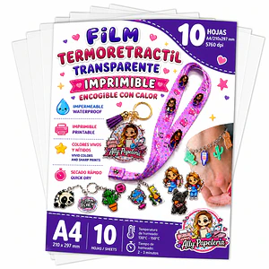  Lamina termoretractil engogible imprimible 