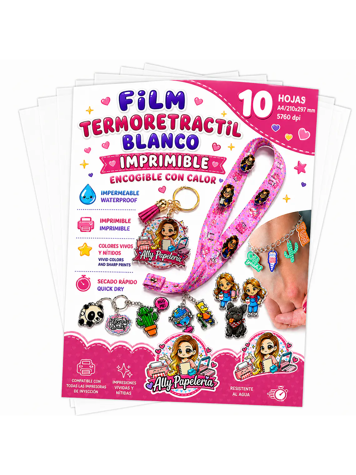  Lamina termoretractil engogible imprimible  2