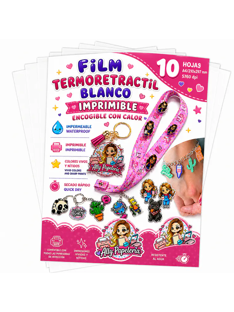  Lamina termoretractil engogible imprimible  2