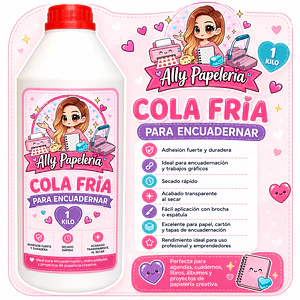 Cola fría para encuadernar 