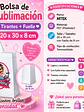 BOLSA TNT SUBLIMABLE 20x30 cm  - thumbnail 1