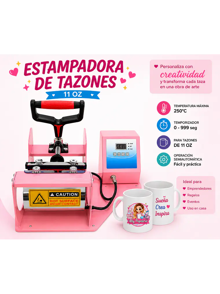ESTAMPADORA TAZÓNES 2