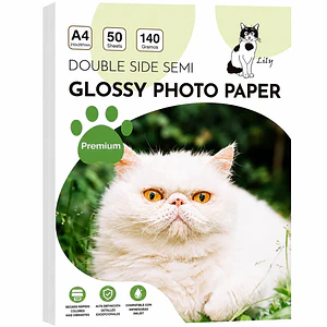PAPEL FOTOGRAFICO SEMI BRILLO  DOBLE CARA 140 GRS 