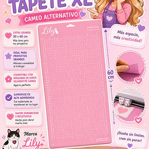 TAPETE ALTERNATIVO 30X60 CM ROSA