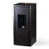 Estufa a Pellet Silenzio Black Vision - Bosca