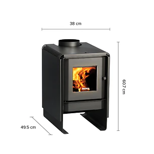 Estufa a Leña Eco 350 - 7,3 KW