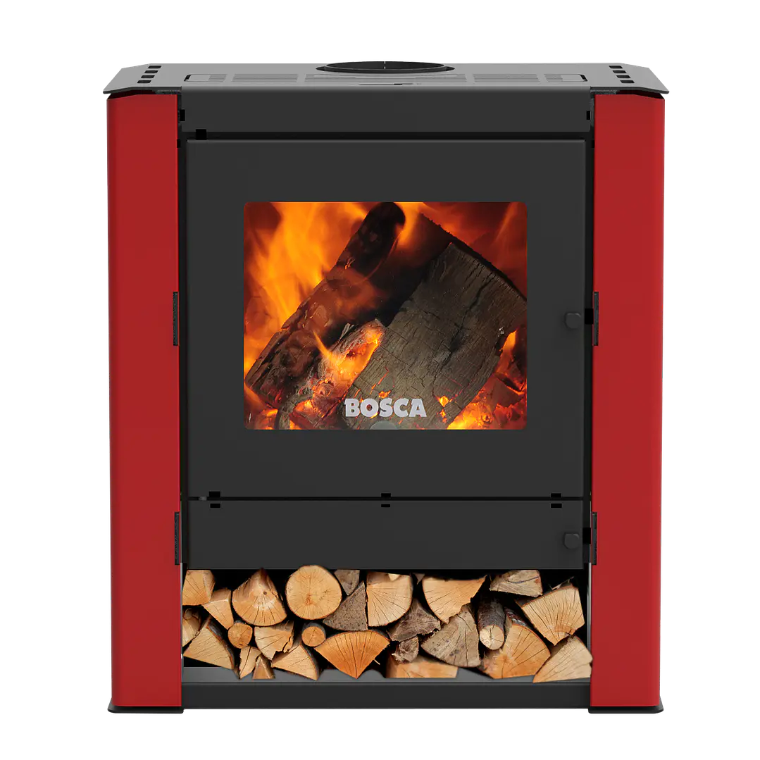 Estufa a Leña Gold 500 Black Vision - 12,2 KW 1