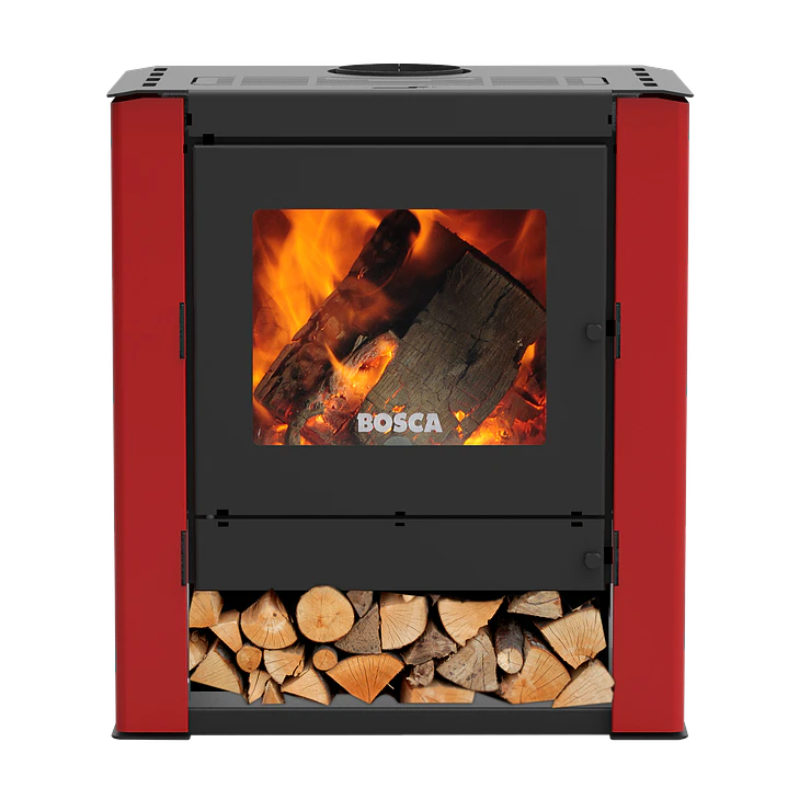 Estufa a Leña Gold 500 Black Vision - 12,2 KW 1