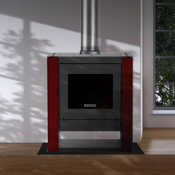 Estufa a Leña Gold 500 Black Vision - 12,2 KW 4