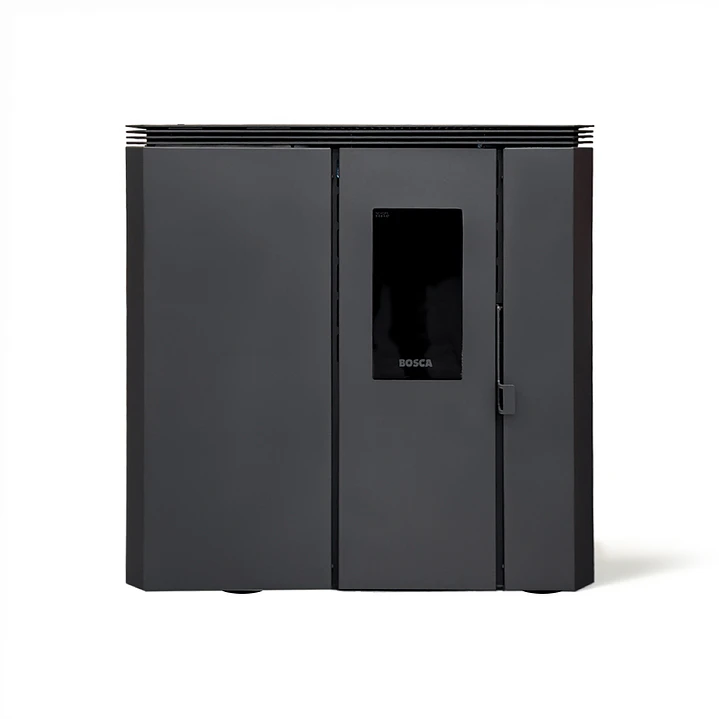 Estufa a Pellet Bosca FIT+ Black Vision 9,3 KW 3