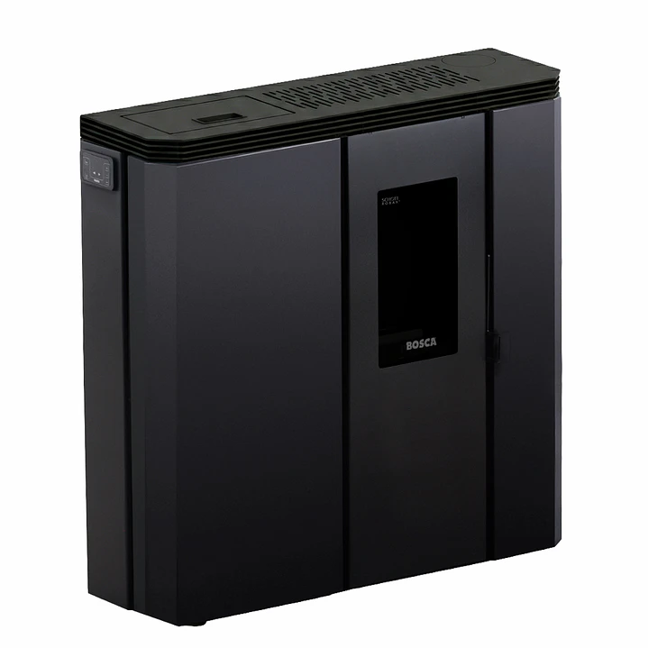 Estufa a Pellet Bosca FIT+ Black Vision 9,3 KW 5