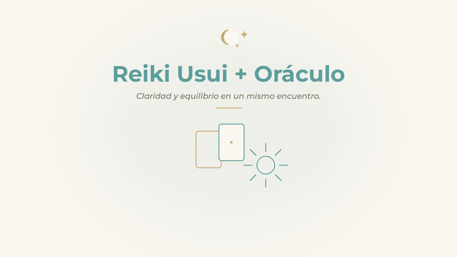 Reiki Usui + Oráculo