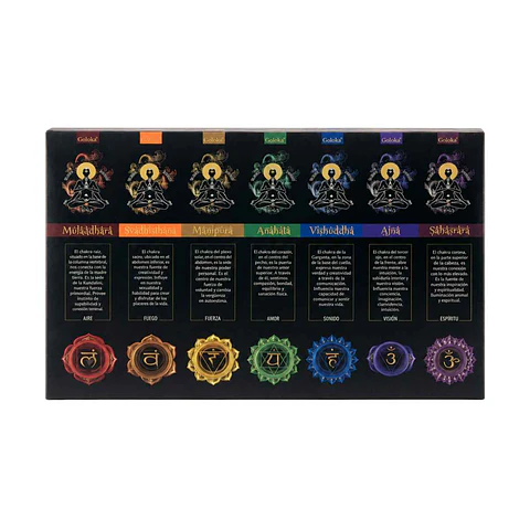 Pack Regalo 7 Chakras