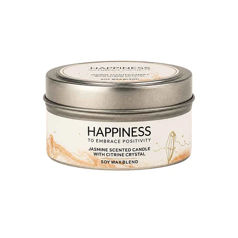 Vela Crystal Energy Felicidad