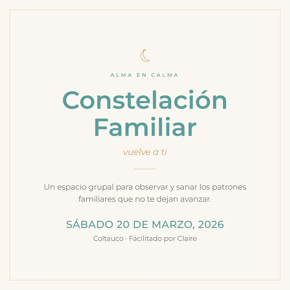 Constelaciones Familiares — 20 Marzo 2026 1