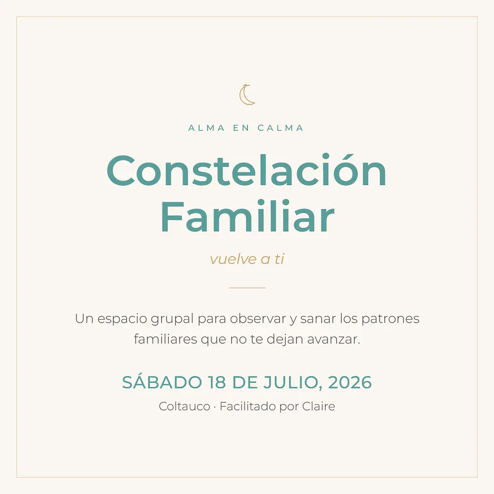 Constelaciones Familiares — 18 Julio 2026 1