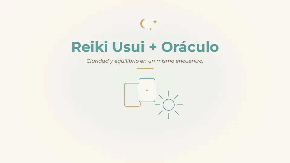 Reiki Usui + Oráculo 1