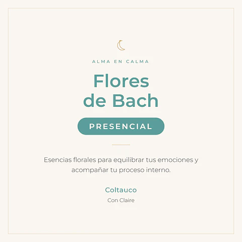 Flores de Bach (Presencial)