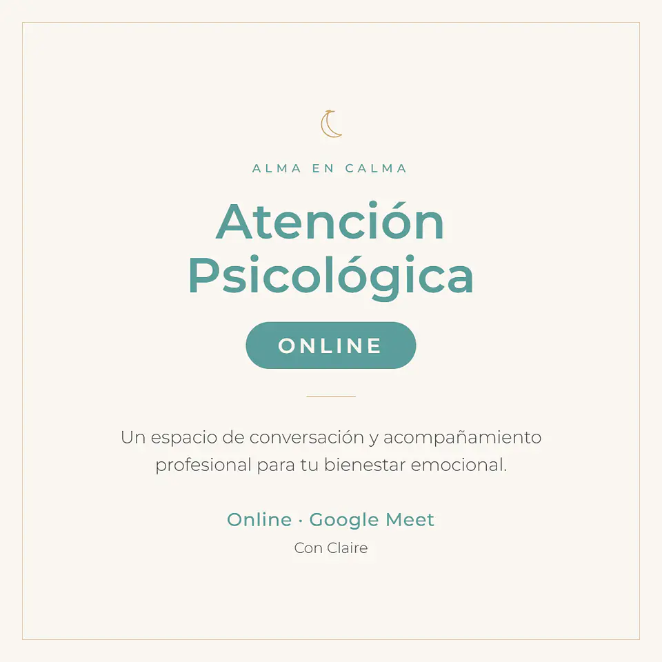 Sesión Psicológica (Online)  1