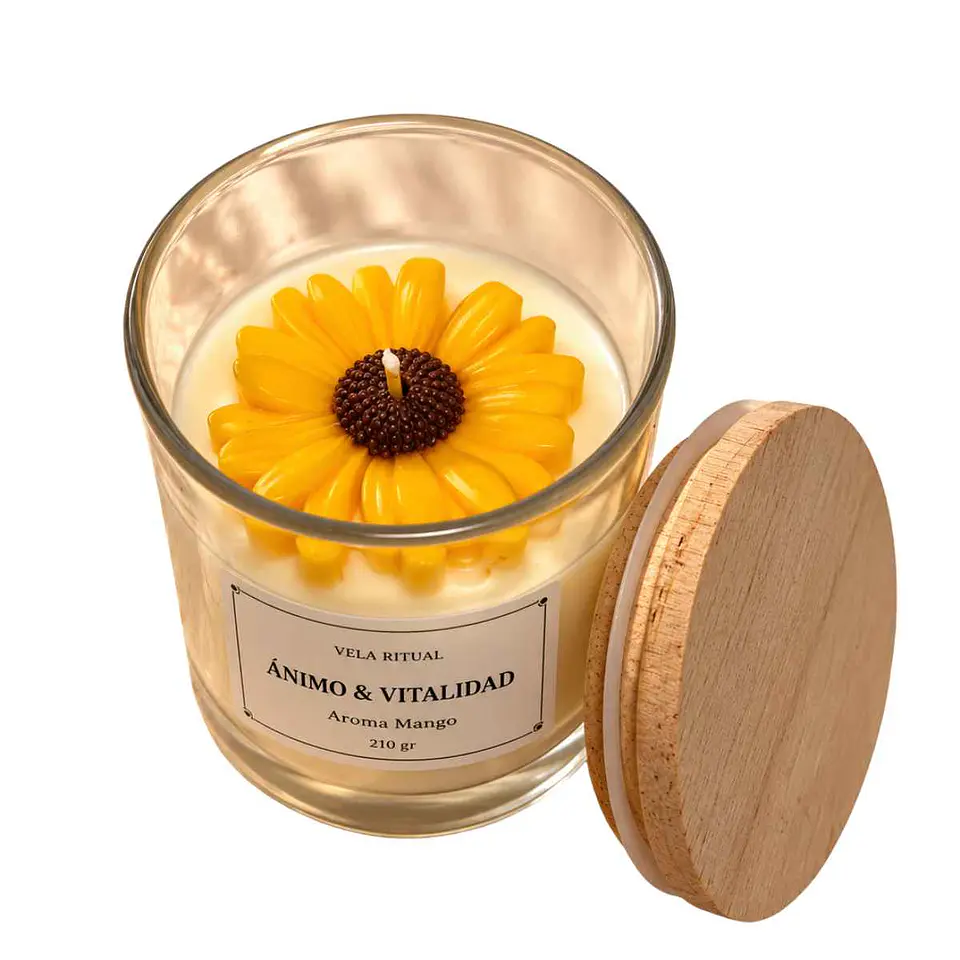 Vela Ritual Mango - Luz & Vitalidad 2