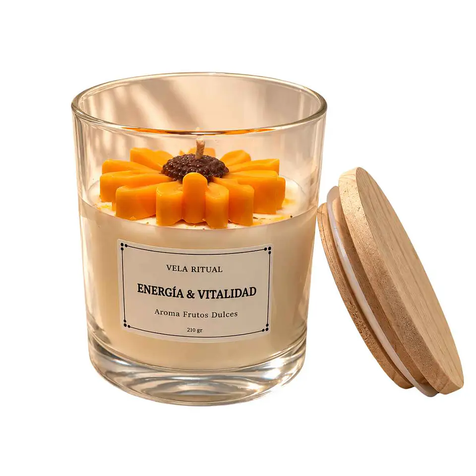 Vela Ritual Frutos Dulces - Energía & Vitalidad 1