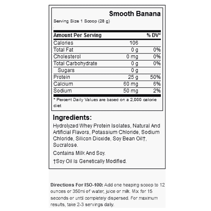 ISO 100   1.3 Lbs 