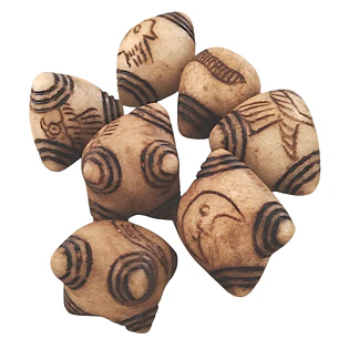 Set de piedras Chumpi khuyas alabastro