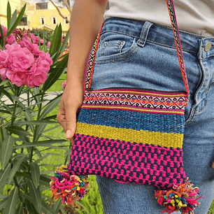 Mini cartera lana de oveja