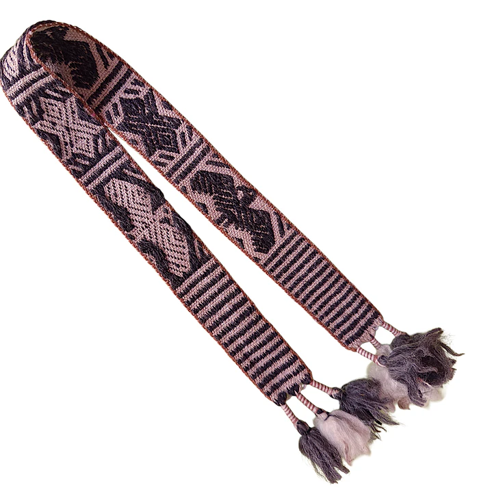 Cintas para sombrero lana de alpaca  2