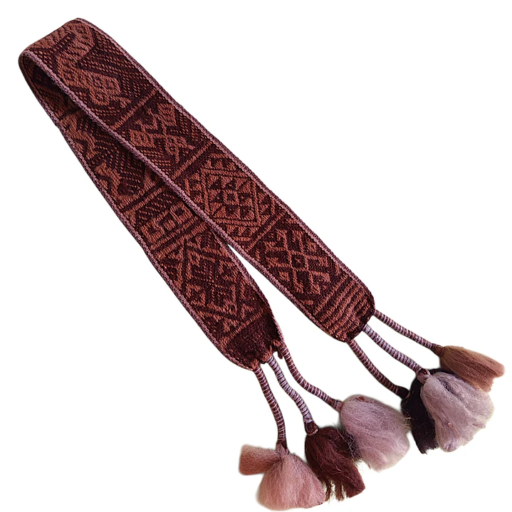 Cintas para sombrero lana de alpaca  6