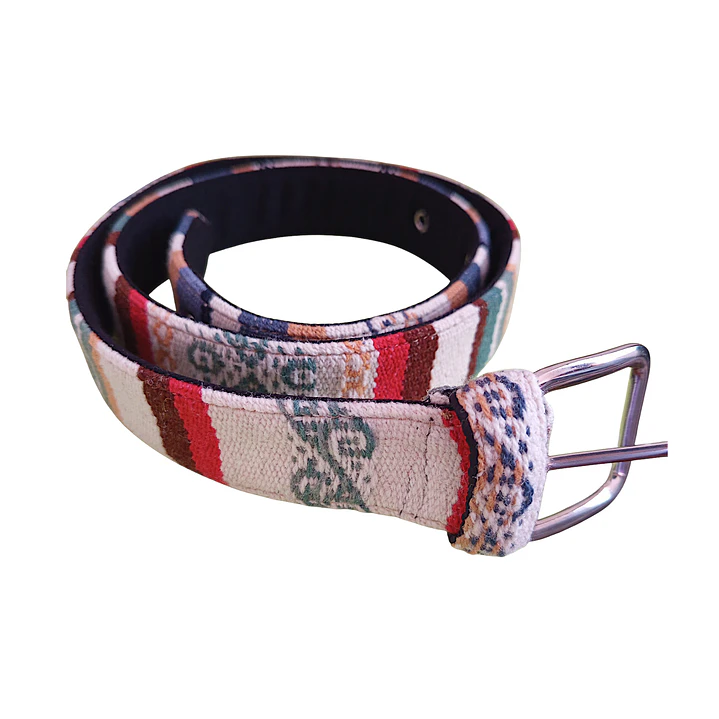 Cinturón en manta andina 2